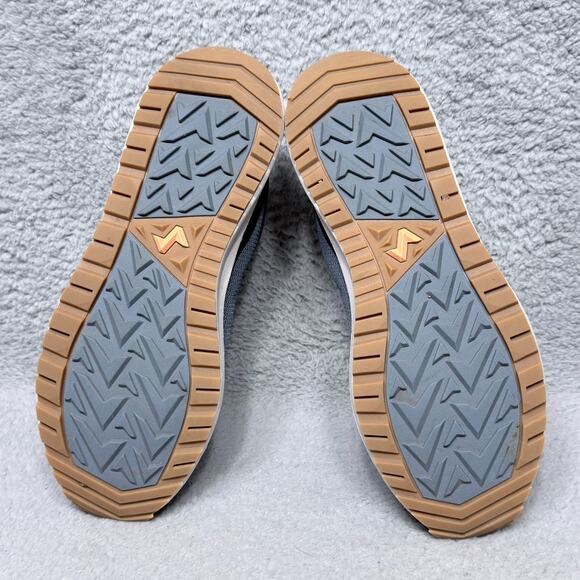 Forsake Cascade Womens Size 11 Hiking Shoes Sneakers Azure Blue Mesh - Picture 7 of 9